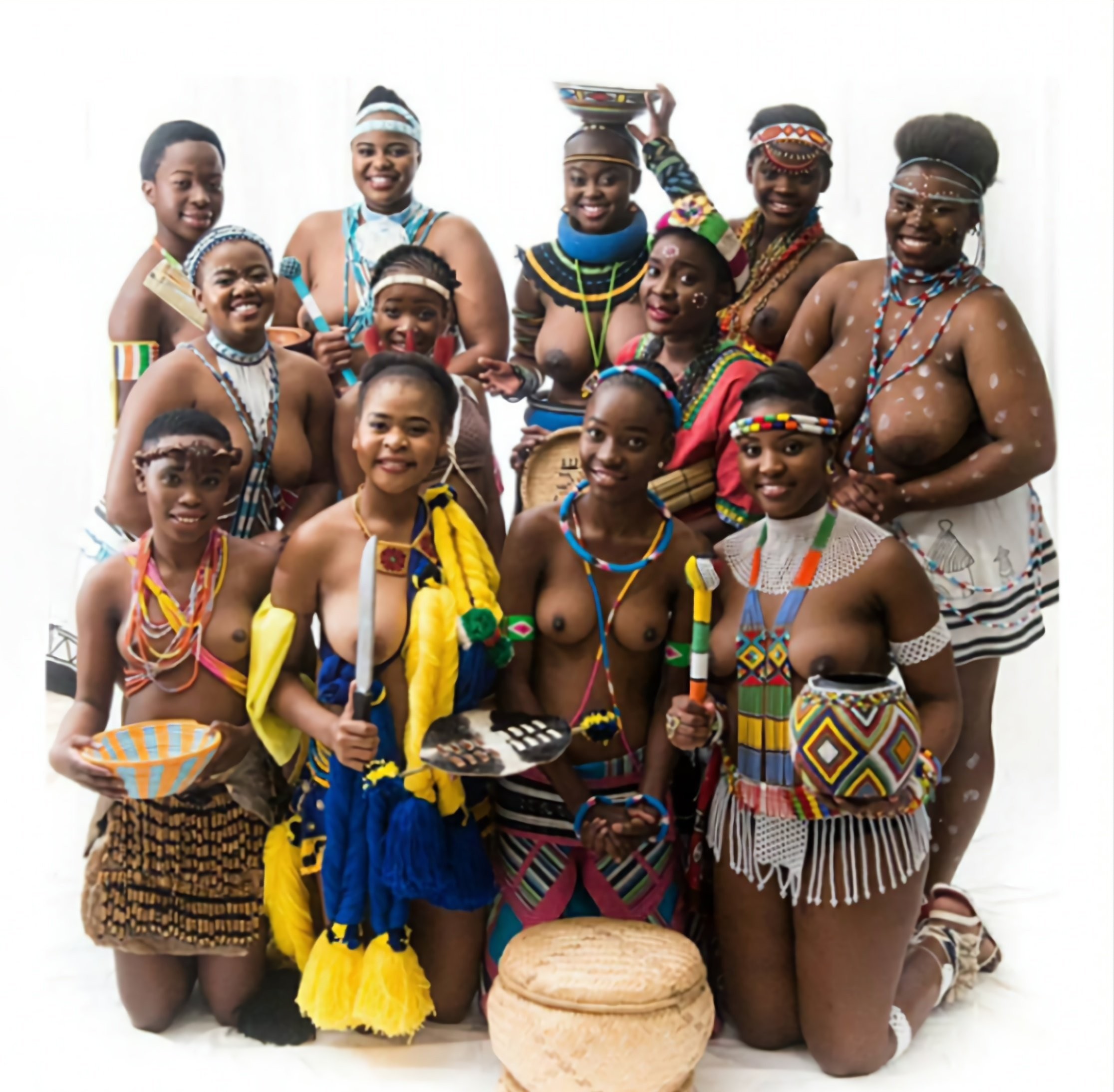 豪放的非洲妇女有一种天然巧克力的体香[30P]