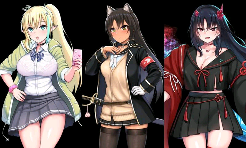 【爆款SLG/中文/全动态/CV】圆交幻想～爱与勇气圆交拯救世界 V1.06【安卓+PC】官中步兵版+存档【更新/5.1G】