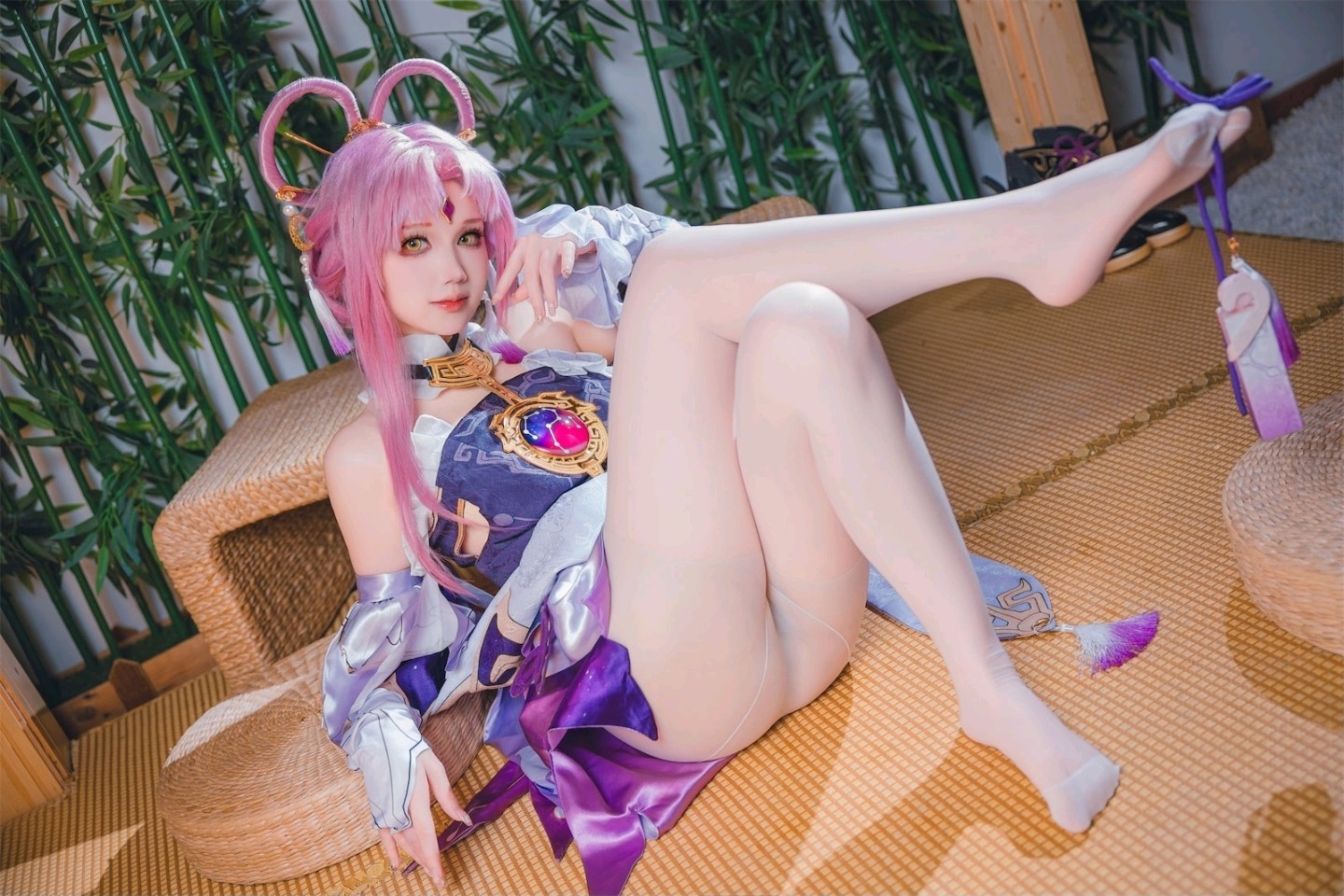 [cos][图包]雪晴Astra - 符玄[66P-92MB]