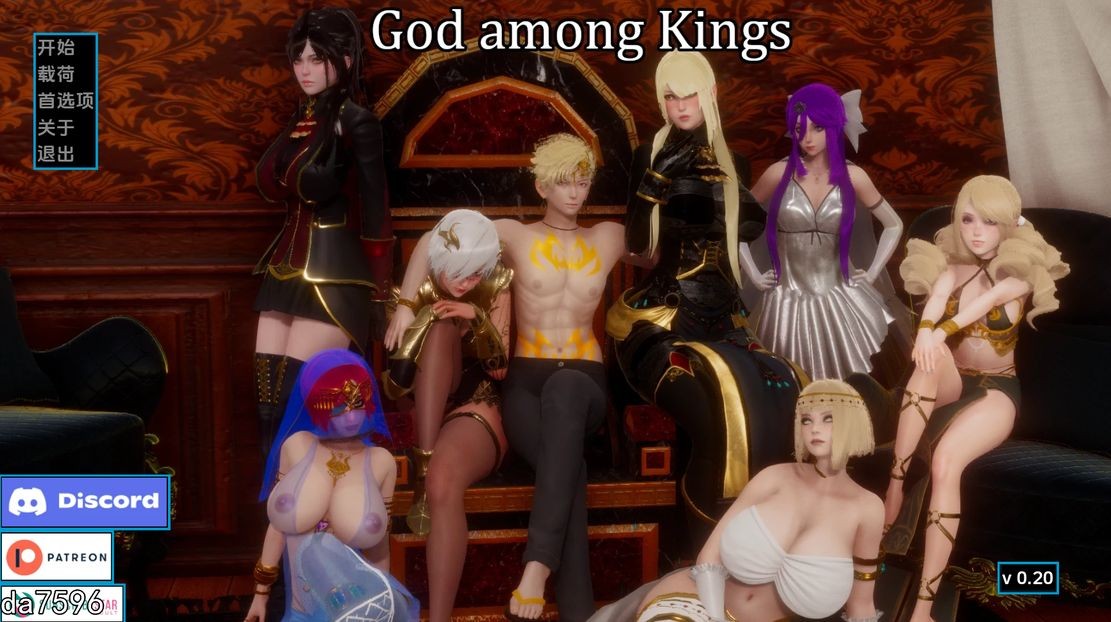 [欧美SLG/后宫] 王中之神 God among Kings v0.20 PC+安卓 汉化版 [3.7G/多空/百度]