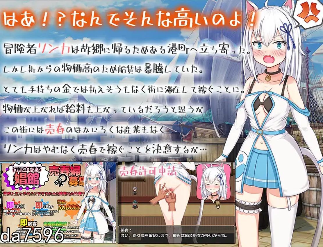 [日式RPG/堕落] 赚钱吧！猫耳娘～异世界卖春SLG～ 稼げ猫耳娘 ～異世界売春SLG～ 机翻版 [2.41G/多空/百度]-第3张-游戏-次元小屋-ACG交流分享论坛