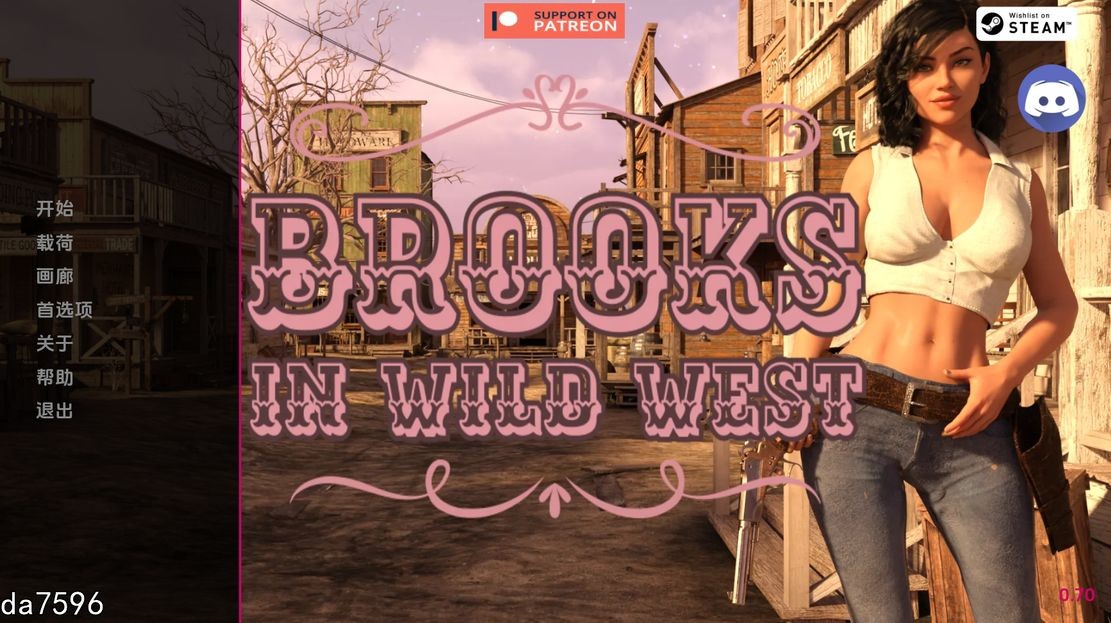 [欧美SLG/动态] 狂野西部的布鲁克斯 Brooks in Wild West V0.70 PC+安卓 汉化版 [2G/多空/百度]