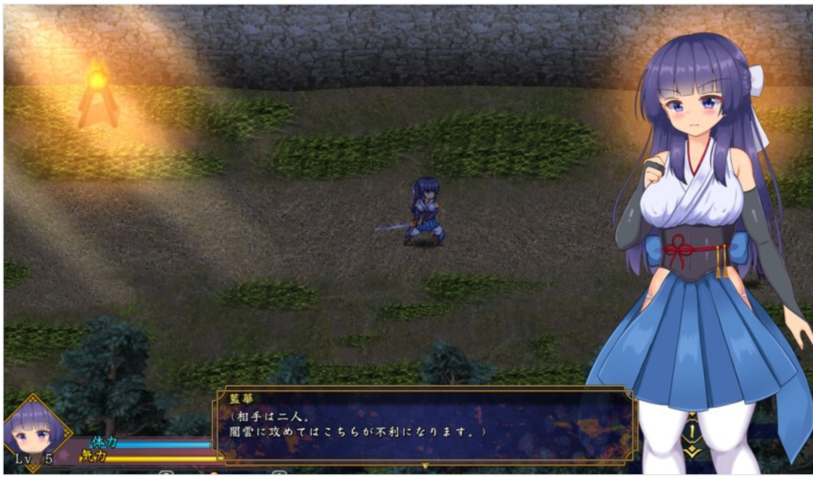 【ARPG/凌辱/堕落/PC/机翻】蓝华绚滥   先行体验版