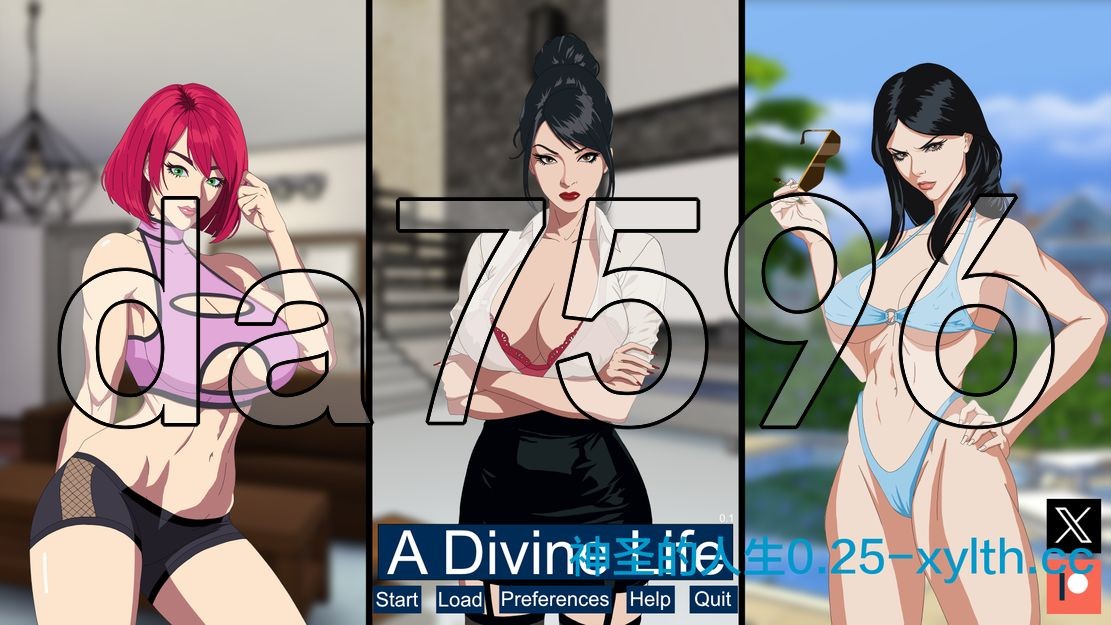 [欧美SLG/动态/更新] 神圣的生活 A Divine Life v0.25 PC+安卓 汉化版 [500M/多空/百度]