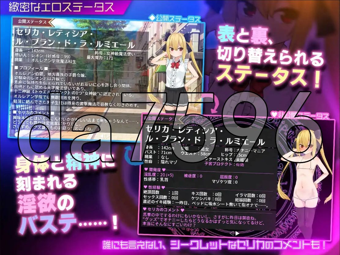 [日式RPG/新安卓] 魔法使塞莉卡 ～青梅竹马的傲娇魔法使成为王都成人用品店专用肉便器 NTR篇 V1.05 PC+安卓 AI汉化版 [1.70G/多空/百度-第6张-游戏-哥特动漫王国-哥特萝莉社
