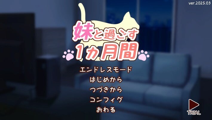 [互动SLG/动态/更新/PC] 和妹妹共度的一个月 妹と過ごす一か月間 v2025.03 机翻汉化版 [800M/飞猫转百度]