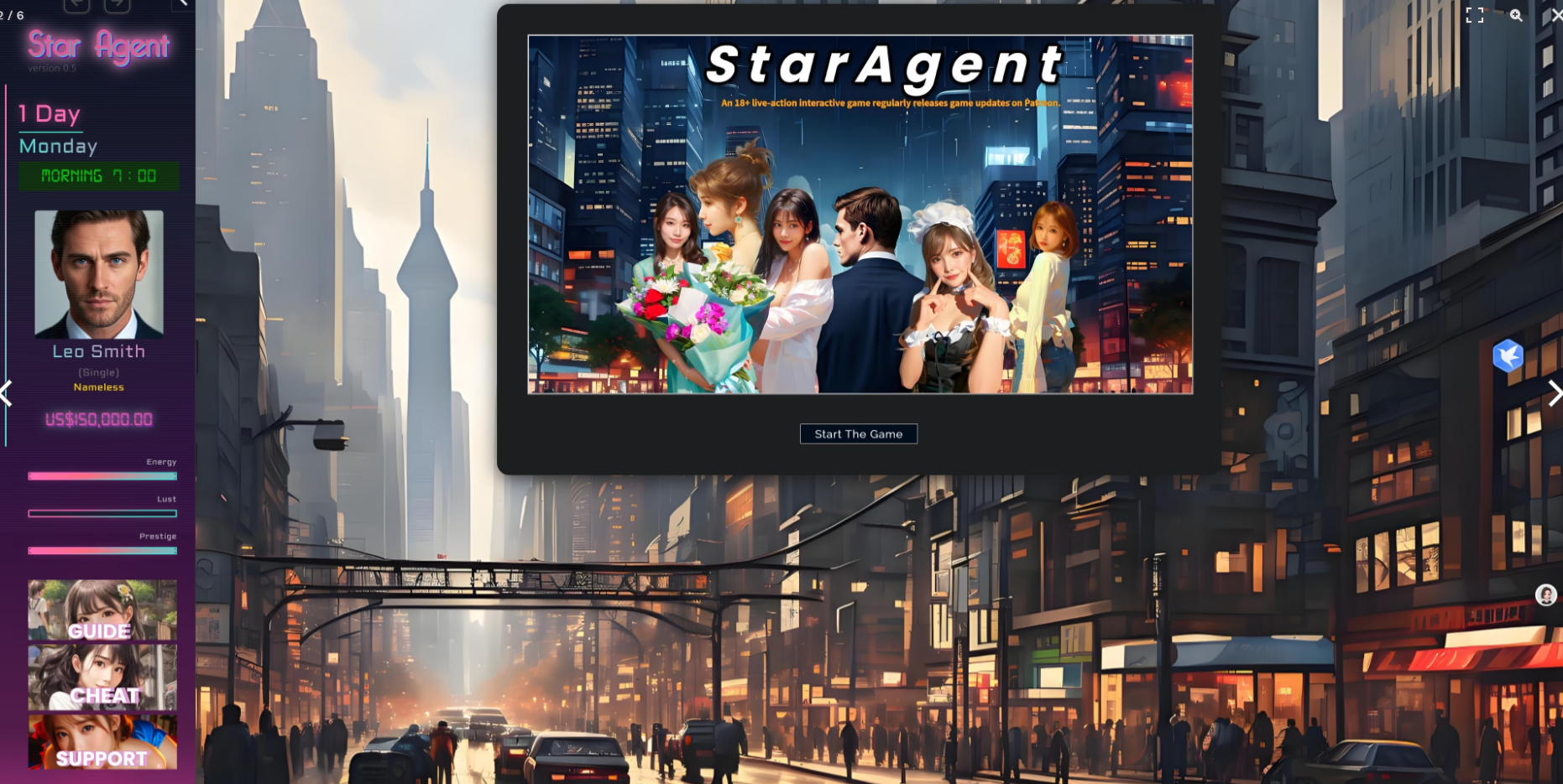 【HTML/真人/动态/官中/浏览器翻译/更新】明星代言人/Star Agent[Ver1.30]【PC/2.40G】