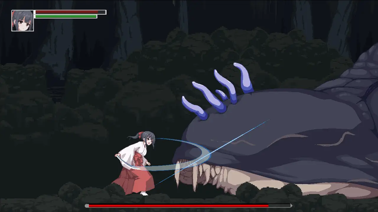 图片[2]-[ACT/像素/动态]退魔巫女稻芽/退魔巫女イナメ[1.20G]-小陌资源库