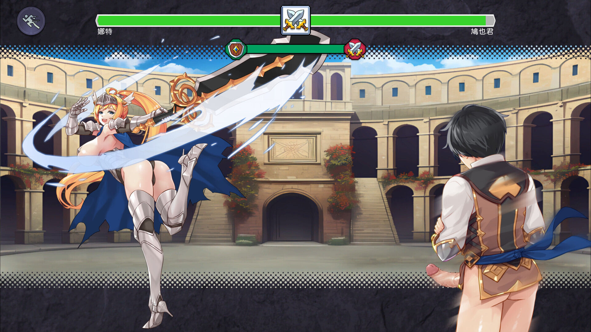 【SLG/STEAM官中/巨乳/AI作画/制服/步兵/更新】摇摆英雄/Swing Hero[Ver1.0.2]【PC/300M】