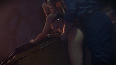 【3D】【无修/CV】【lewdgazer】 4月新作 金发晒痕辣妹扣穴潮喷+后入爆操中出 【813M/UC】