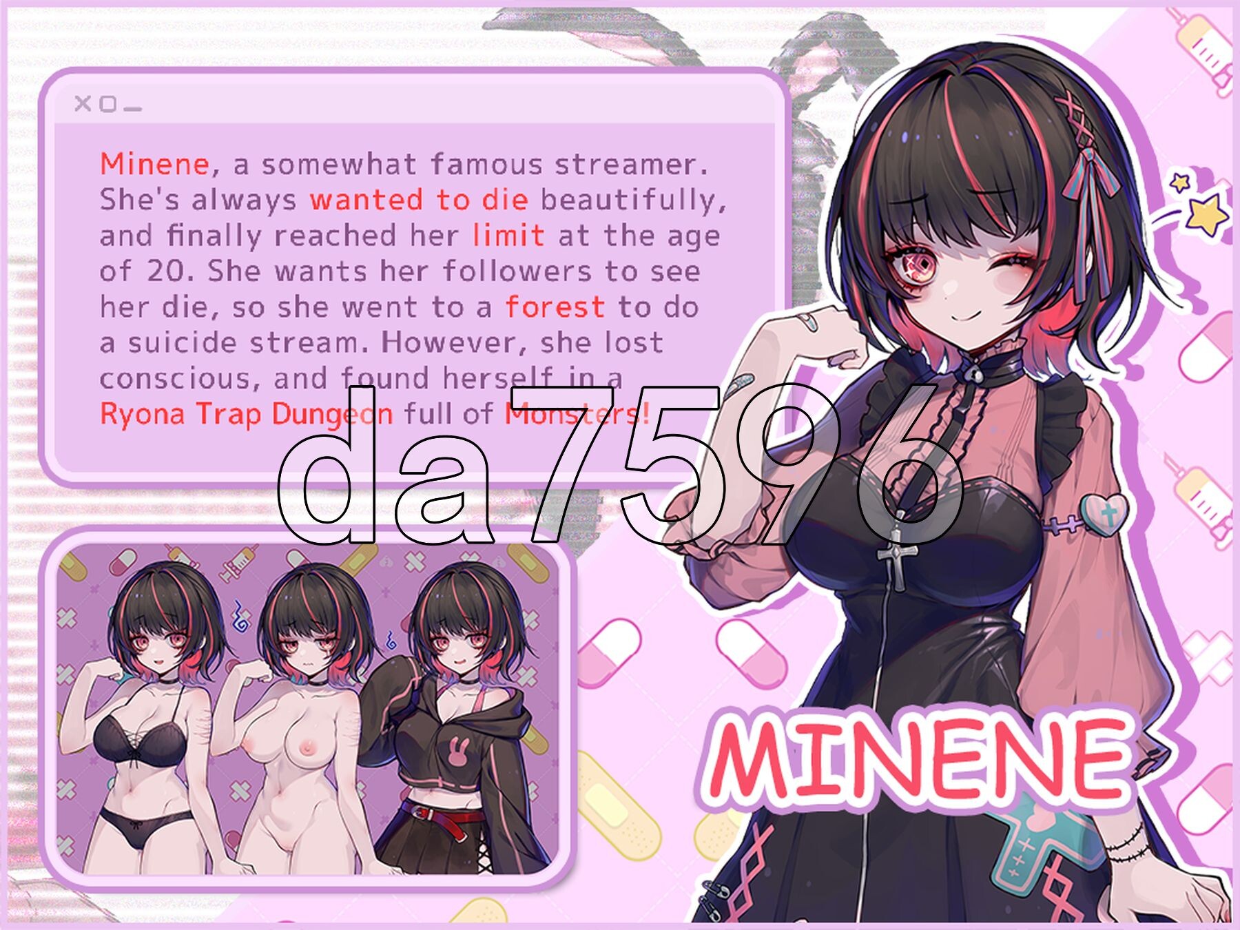 [日式SLG/动态/新步兵] 可爱 -Ryona陷阱地牢- Kawaii -Ryona Trap Dungeon- 病みカワ リョナトラップダンジョン 生肉步兵