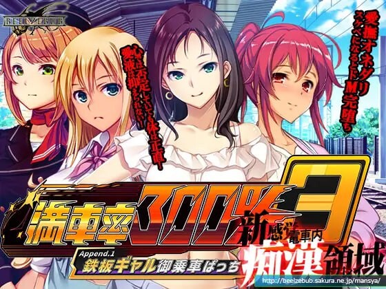 [大型3D互动/动态/新DLC/PC] 満車率300% 3≒+Append.1 鉄板ギャル御乗車ぱっち 官方中文+DLC [12.5G/飞猫转百度]