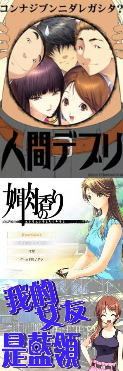 [Gal PC NTR]土天冥海三部曲（民工女友，媚肉之乡，人间残渣）