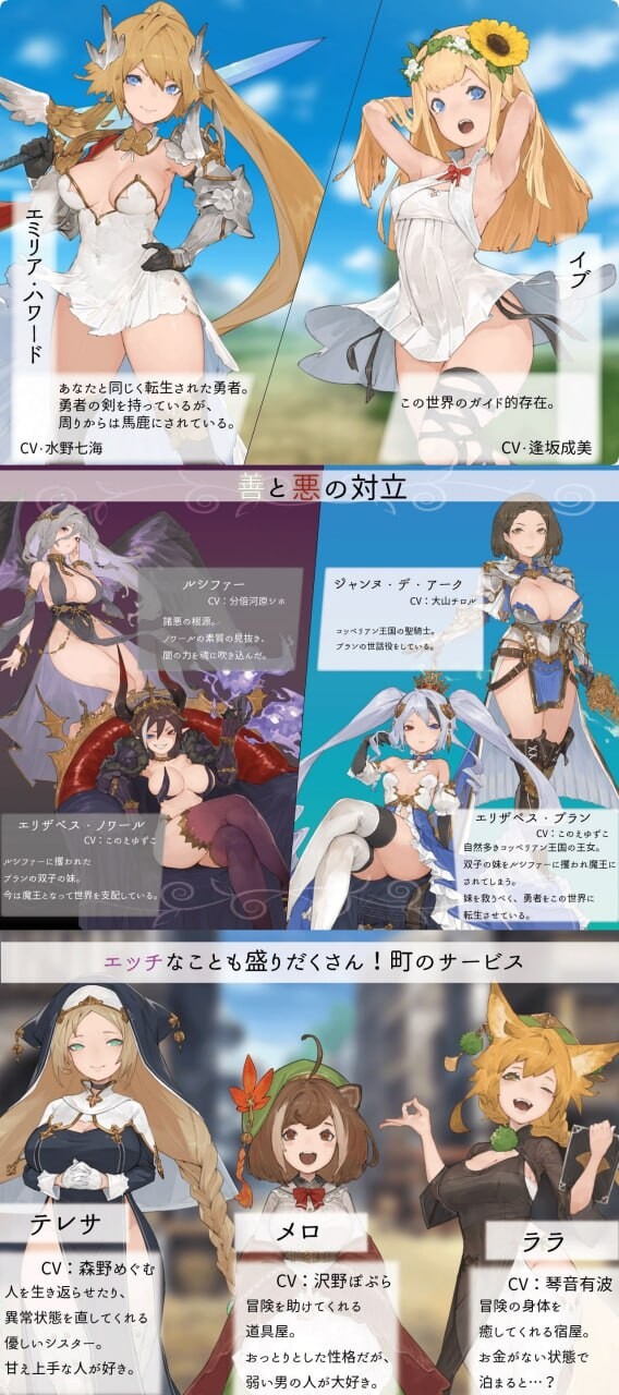 [大型RPG/动态/反向X/PC] 转生勇者 転生ブレイブ Ver1.0.9.7.0 机翻汉化 [6.7G/飞猫转百度]-第8张-游戏-次元小屋-ACG交流分享论坛