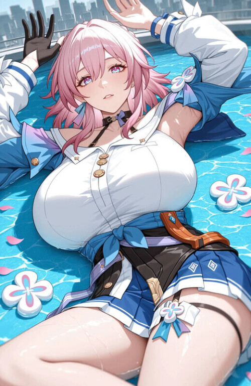 【AI】[Sakami] March 7th (Honkai Star Rail) [101P/111MB/FM直连/FM转UC  夸克]