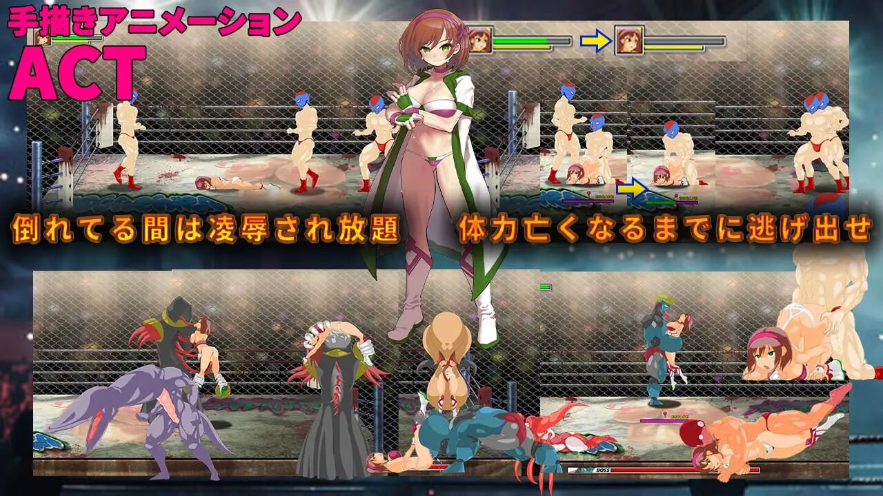 [动作ACT/动态/新作/PC] 女子摔角手 如月美娜～摧毁黑暗摔角界～女子プロレスラー ミナ・キサラギ ～闇プロレスを破壊せよ～生肉版 [300M/飞猫转百度-第2张-游戏-次元小屋-ACG交流分享论坛