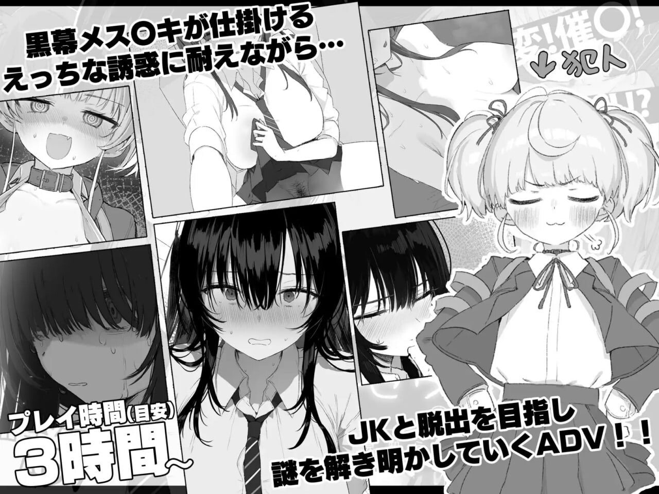 [ADV汉化PC动态羞耻] 七日密室 与陌生JK的密室同居生活  [FM转BD 1.11G]-第9张-游戏-次元小屋-ACG交流分享论坛