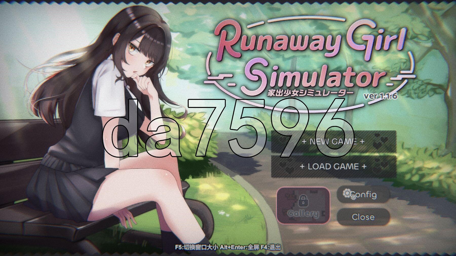 [日式SLG/更新] 家出少女模拟器 Runaway Girl Simulator Ver1.1.6 官方中文版 [1.90G/多空转百度微云]-第1张-游戏-哥特动漫王国-哥特萝莉社