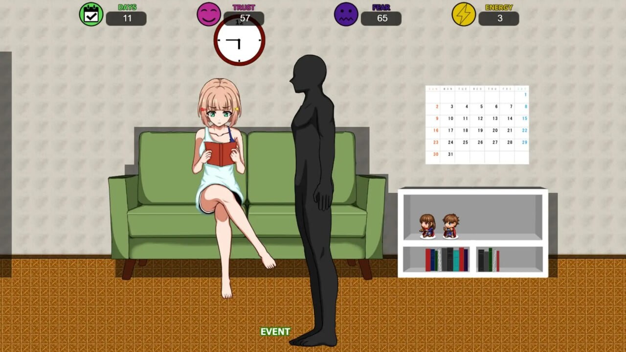 [SLG汉化PC像素动态] 失忆少女 Girl with Amnesia    [FM转BD 454M]-第4张-游戏-哥特动漫王国-哥特萝莉社