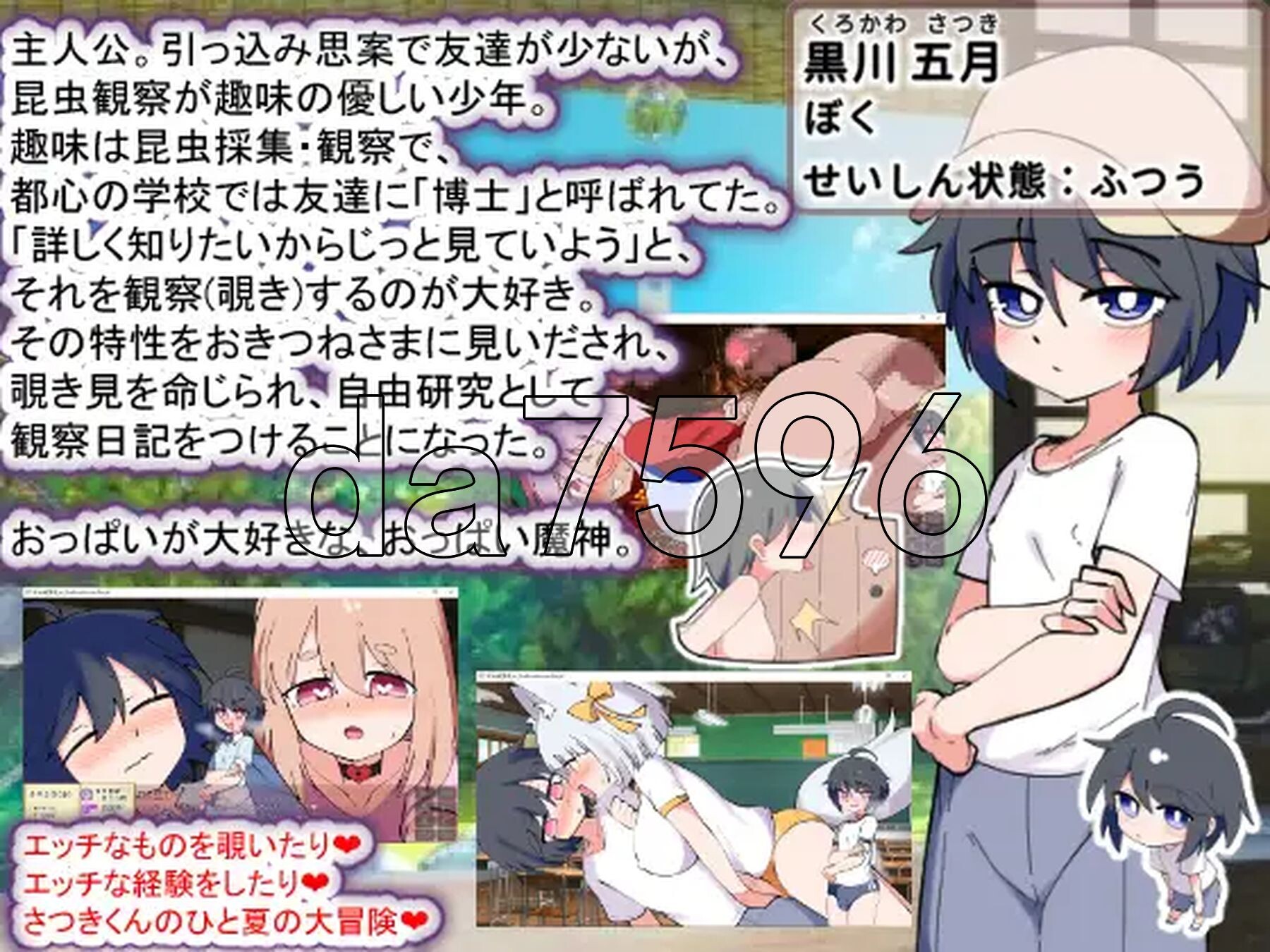 [日式SLG/新汉化] 狐仙大人与姐姐×正太的夏日日记W～双重姐姐的秘密窥视孔 おきつねさまとおねショタ夏日記W――ダブルお姉ちゃんとひみつののぞき穴 机翻版-第7张-游戏-次元小屋-ACG交流分享论坛
