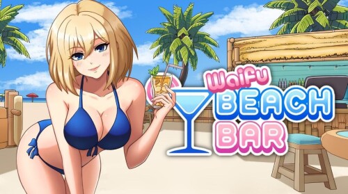 【3D互动/中文/步兵/新作】 二次元老婆沙滩酒吧 Waifu Beach Bar 官方中文步兵版【2.6G】