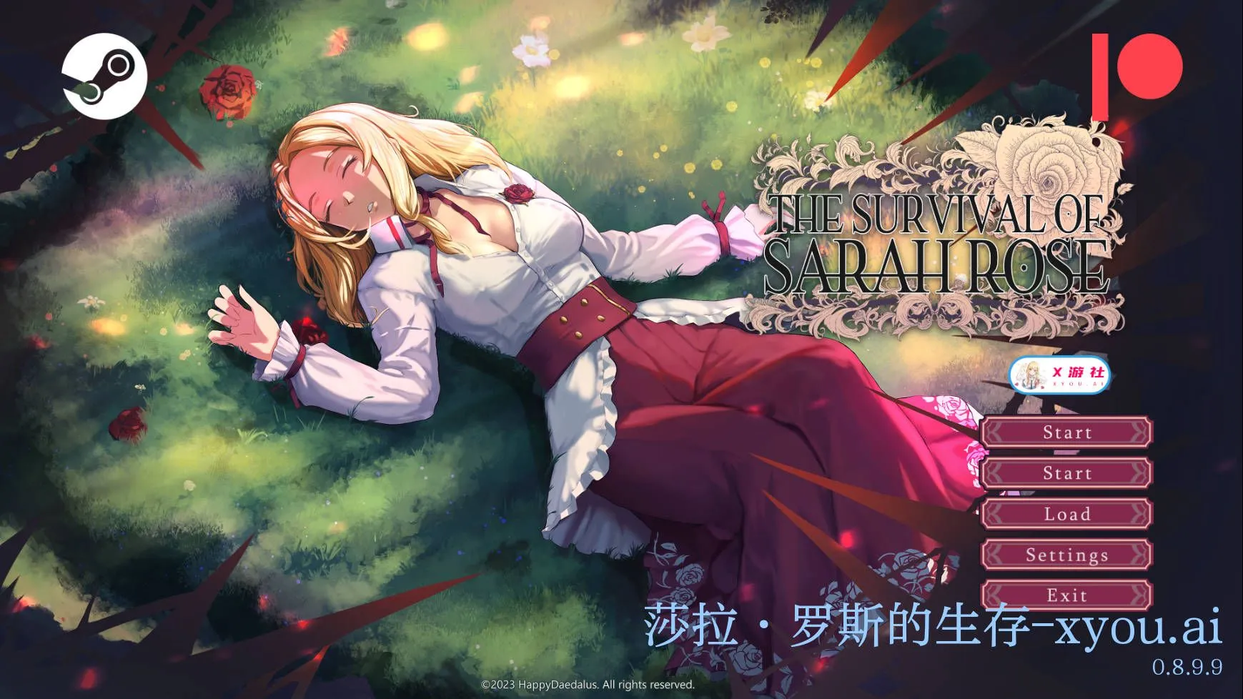 [SLG/AI汉化/步兵]莎拉罗斯的生存/The Survival of Sarah Rose Ver0.8.9.9 AI汉化步兵版[1.3G/更新]