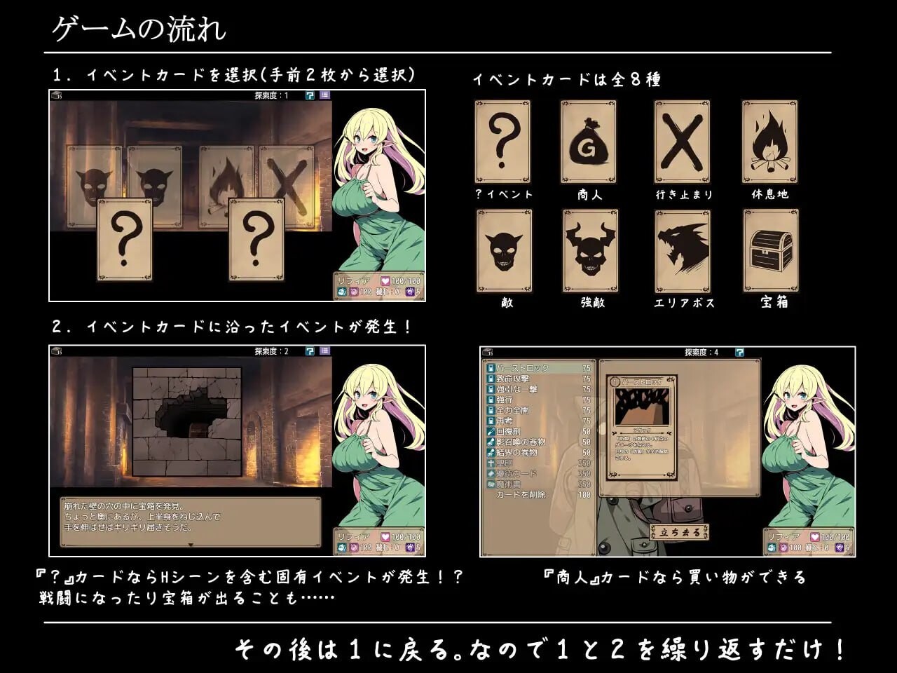 [RPG汉化PC CV] 精灵少女莉菲娅与梦幻迷宫[FM转BD 615M]-第5张-游戏-次元小屋-ACG交流分享论坛