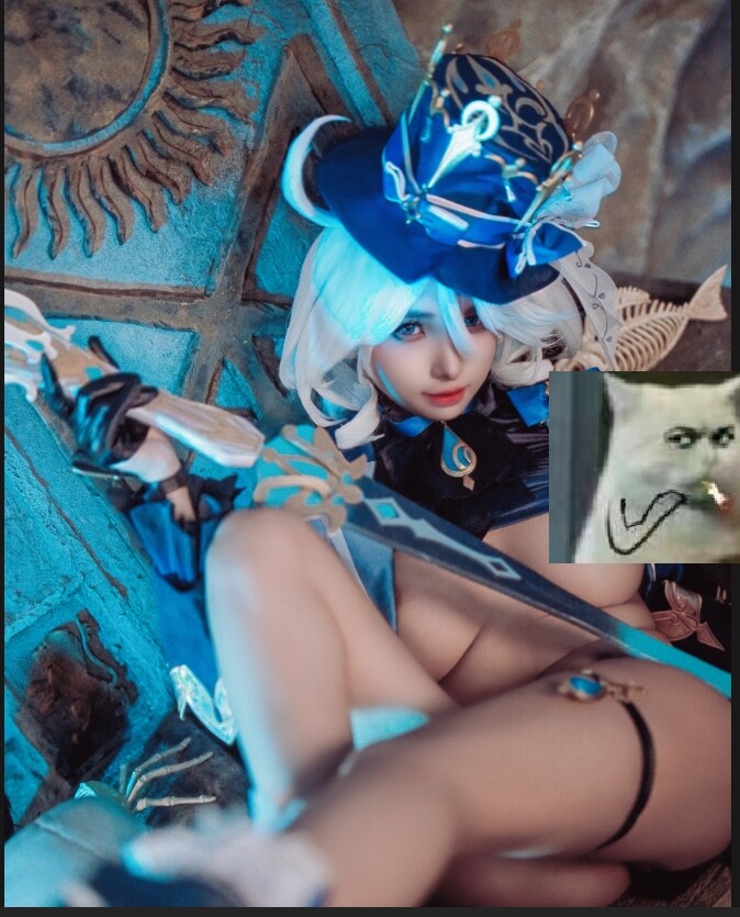 图片[2]-【COSPLAY】[慕慕Momo] 芙宁娜 [66p]【650M】-嘤嘤怪之家