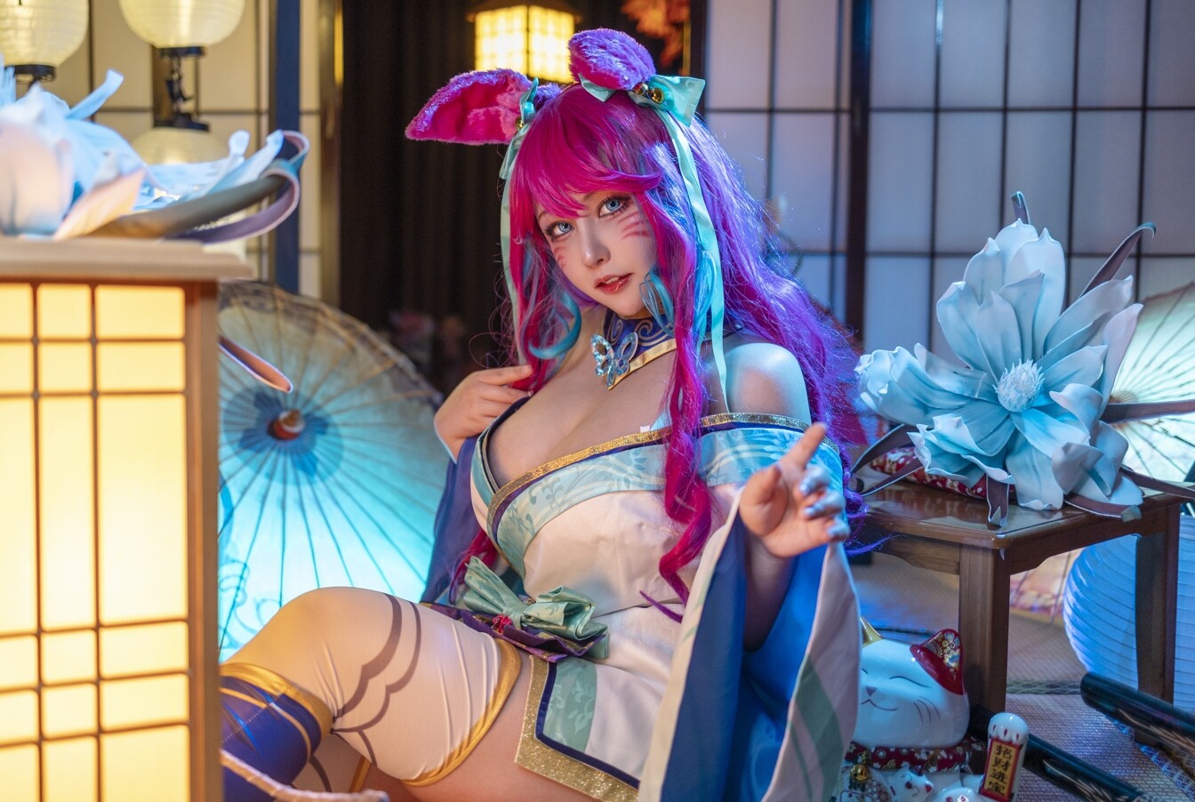 图片[1]-【COSPLAY/带视频】[KANEKO咔喵]灵魂莲华阿狸[17P-1V]【550M】-嘤嘤怪之家
