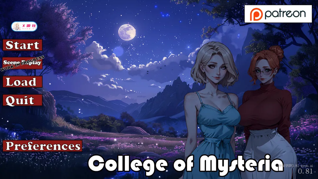 [SLG/汉化/NTR]神秘学院 College of Mysteria Ver0.81 AI汉化内嵌版[887M]