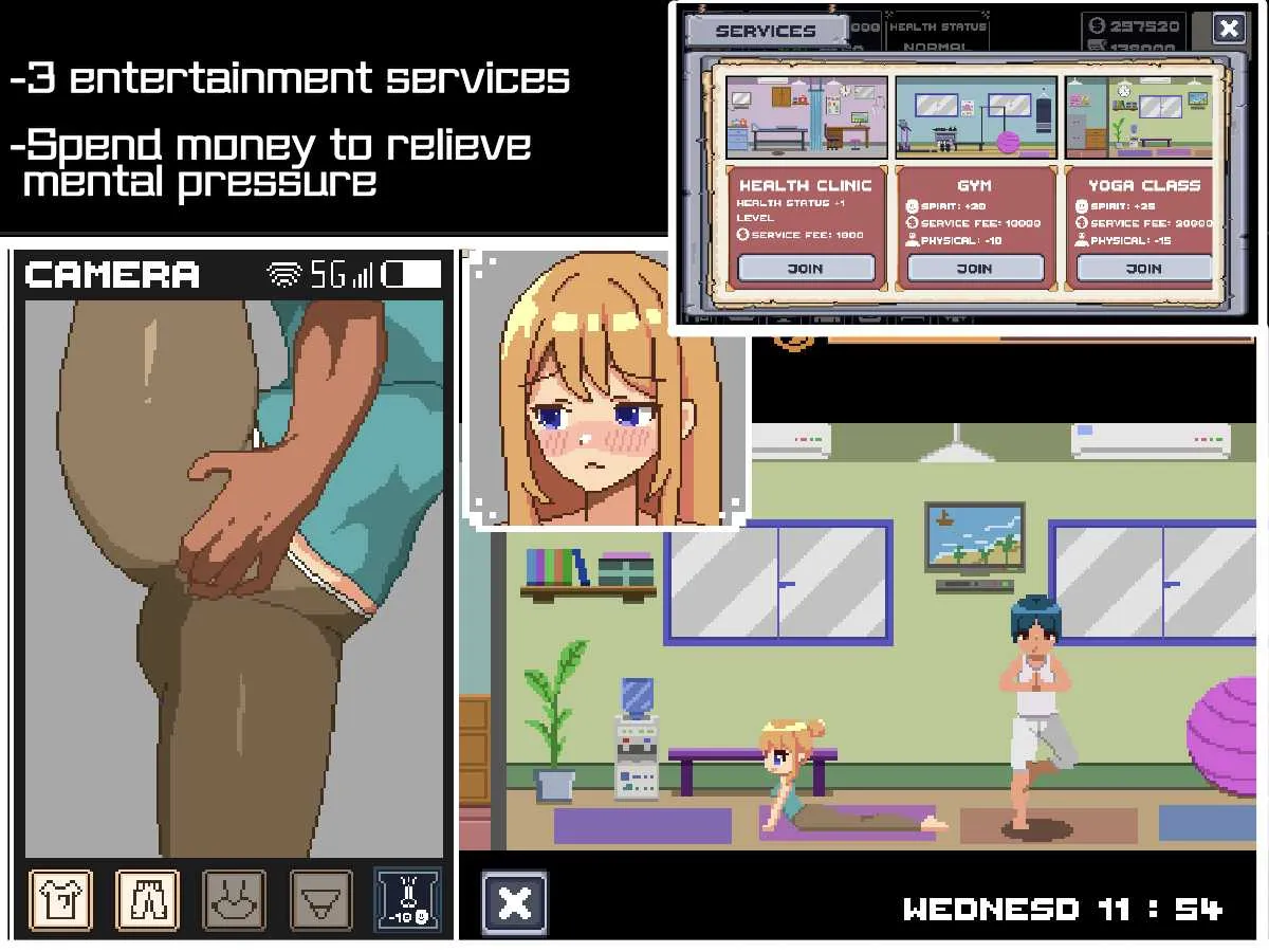 [PC][SLG/PC/汉化]负债人生 Life In Debt + RenpyThief汉化 [164.9MB]-芒果游戏库
