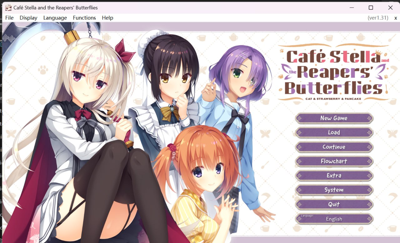 1405【日系ADV/汉化/PC+安卓kr/柚子社】 星光咖啡馆与死神之蝶-ACG俱乐部 - 各类游戏免费下载