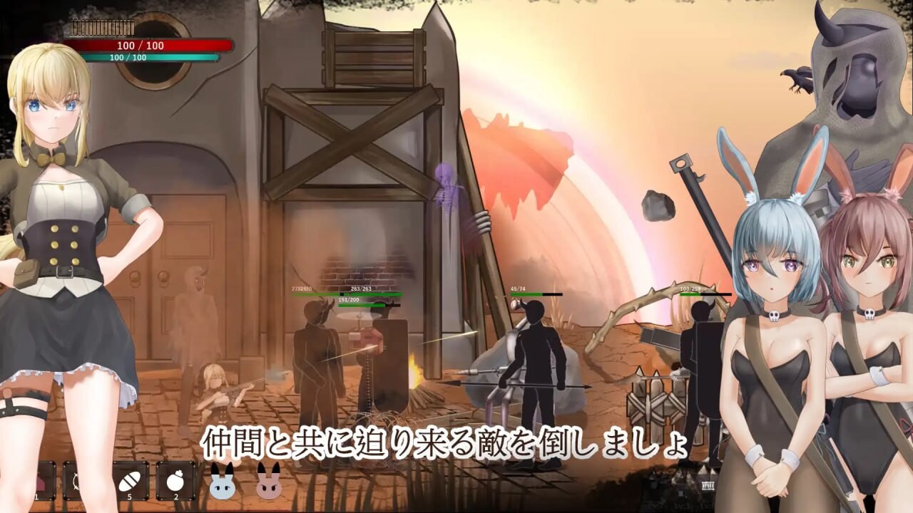 [动作ACT/动态/新作/PC] 毁灭之地的女王 滅びた地の女王 官方中文 [200M/FM]-第8张-游戏-哥特动漫王国