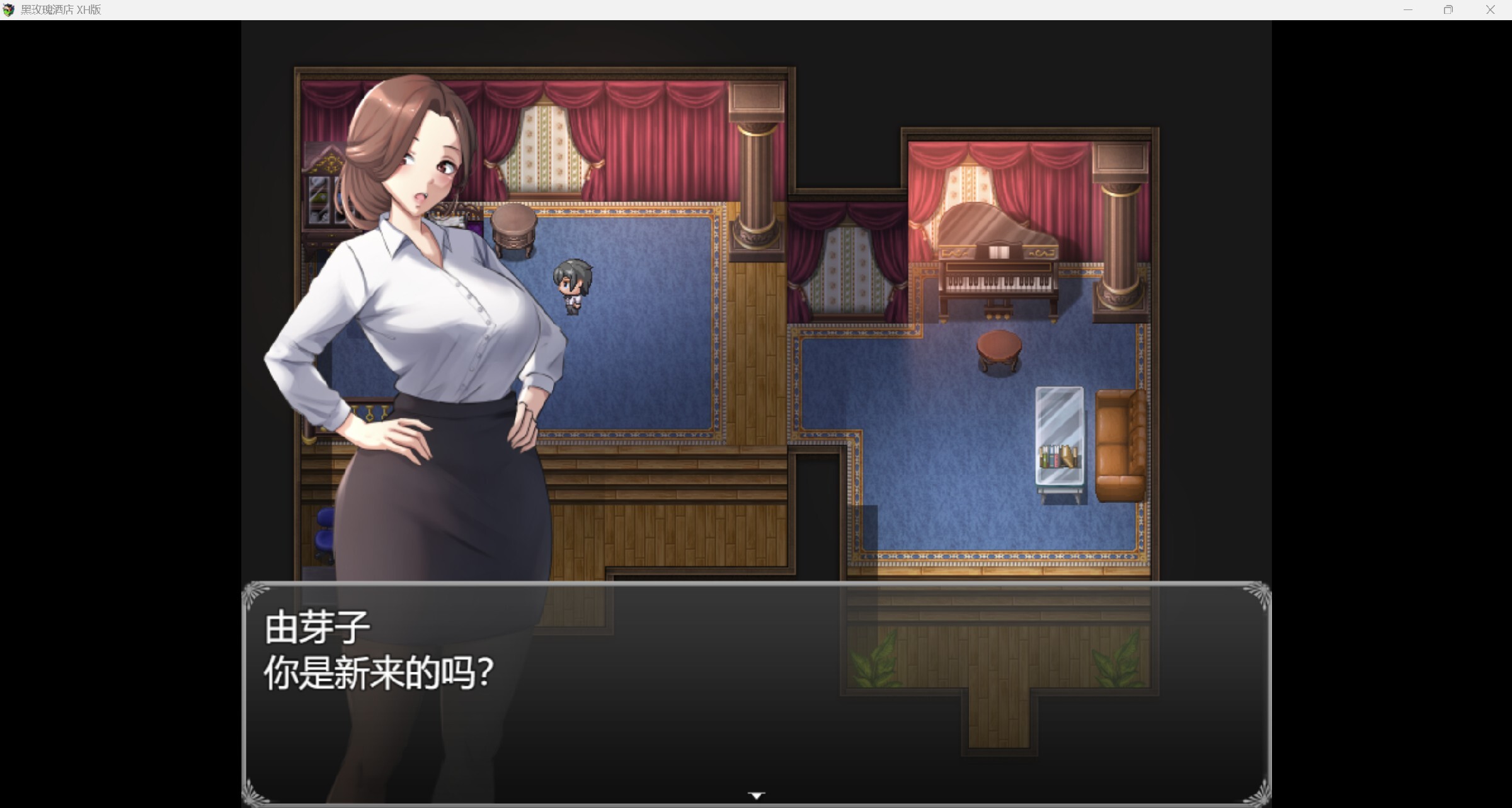【RPG/AI汉化/2D/动态】黑玫瑰酒店/Black Rose Hotel[Dev Build 1+作弊码]【PC/750M】