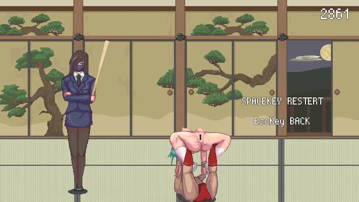 【ACT/露出/拘束/羞耻/兽X/生肉】[RJ01114642/ping社团]忍者少女的修行-逃跑吧！/にんじゃ修行～走り込み～【PC/100M】
