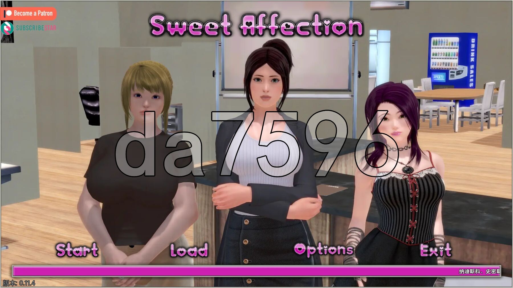 [亚洲风SLG/乱伦/更新] 甜蜜的感情 Sweet Affection v0.11.4 汉化版 [10.90G/多空转百度微云]-第1张-游戏-哥特动漫王国