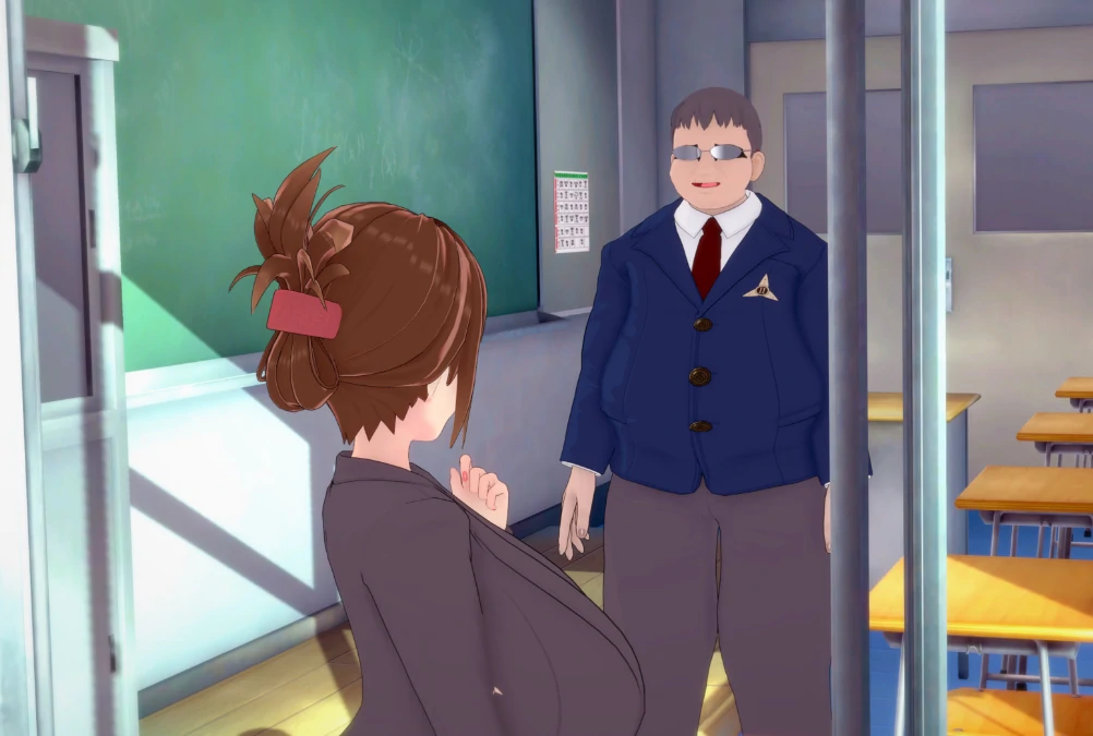 【SLG/AI汉化/3D/动态/更新】久里老师NTR/Teacher Hisato NTR[Ver0.20]【PC+安卓/500M】