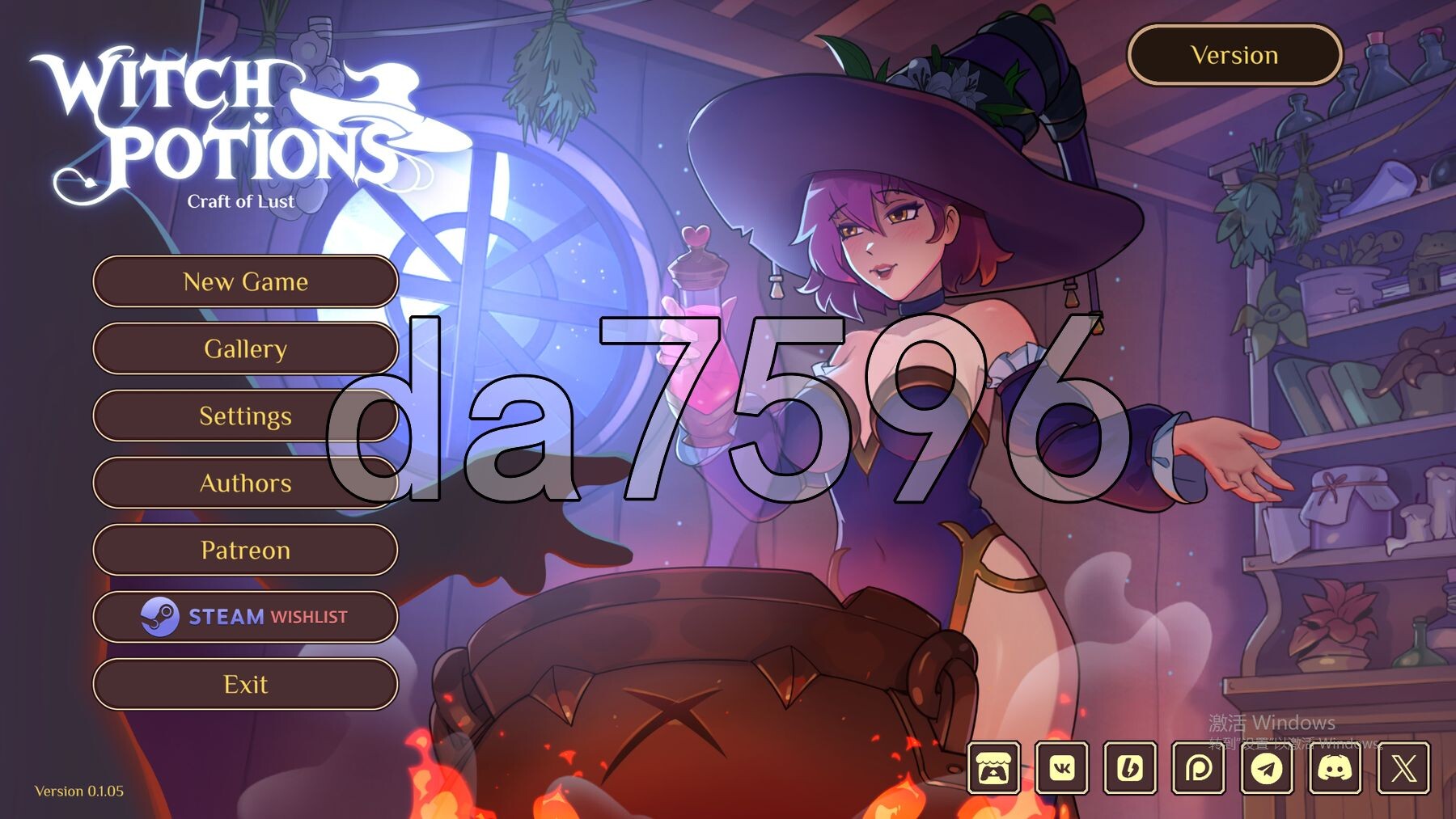 [欧美SLG/动态/体验] 魔女秘药 - 欲望炼金术 Witch Potions - Craft of Lust v0.1.05 体验版 [1.60G/多空转百-第1张-游戏-哥特动漫王国