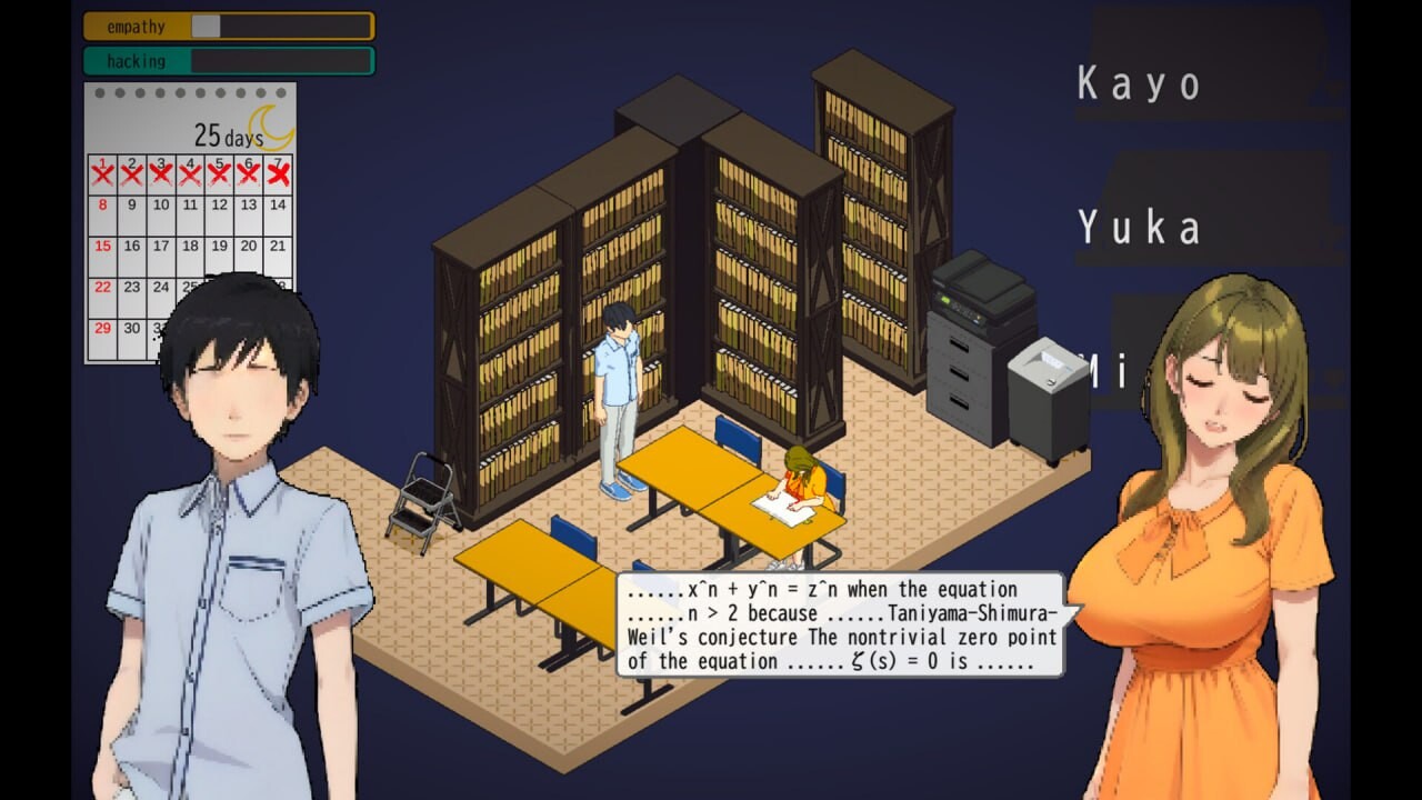 [SLG官中无码PC动态]东京女大学生书呆子与学霸TokyoCollegeGirlsTheNerdQueen[FM转BD359M]-第6张-游戏-哥特动漫王国