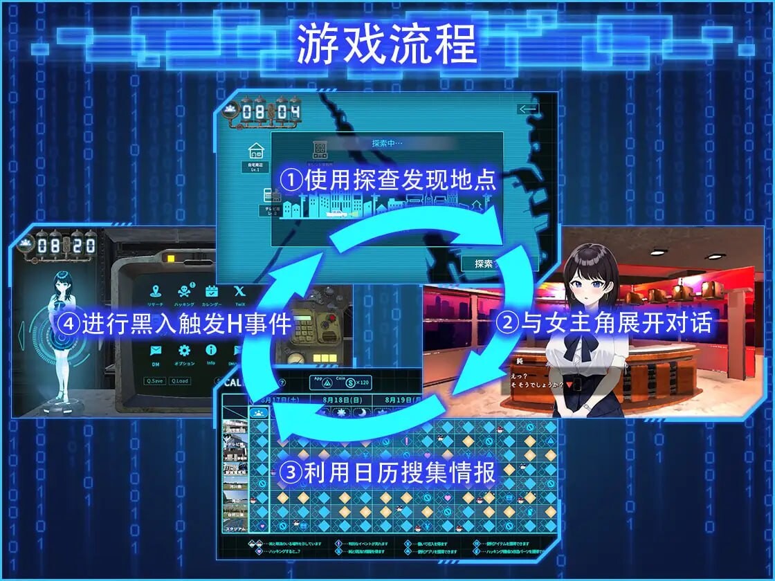 [3D官中PC动态NTR无码]LOOK hacII 手机摄像头X盗摄II ルックハックII [FM转BD 3.86G]-第9张-游戏-哥特动漫王国