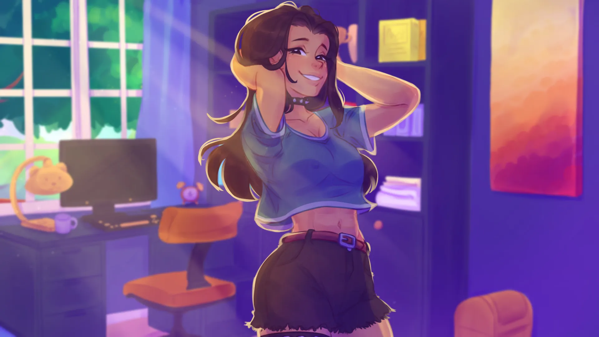 【SLG/AI汉化/2D/步兵】天使学院/Angels Academy[Ver0.10]【PC/900M】