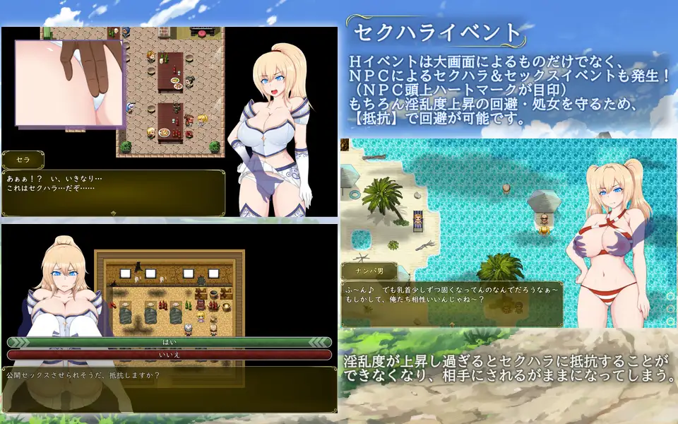 【RPG/精翻汉化/羞辱/强X/异种X/巨乳/处女】[RJ287158/アップルソフト社团]塞拉与诺艾尔～俘虏公主的去向～/セラ&ノエル～囚われしプリンセスの行方～[Ver2.0]【PC+安卓/3.40G】