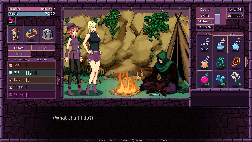 Town of Magic Adult Game Screenshots 1