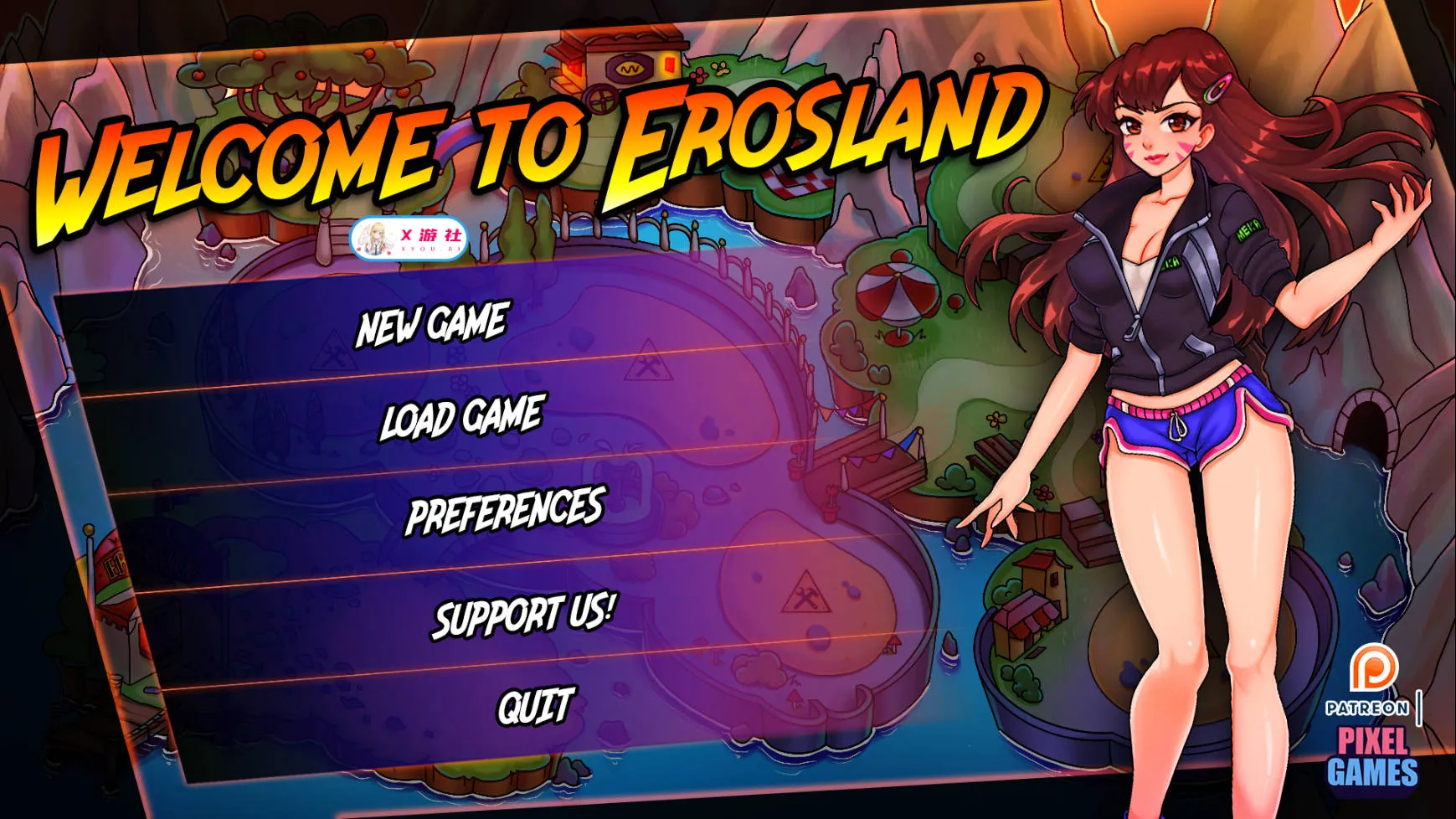 [PC][SLG/汉化/动态]欢迎来到爱神乐园/Welcome to Erosland Ver0.3 AI汉化 [1744.9MB]-芒果游戏库