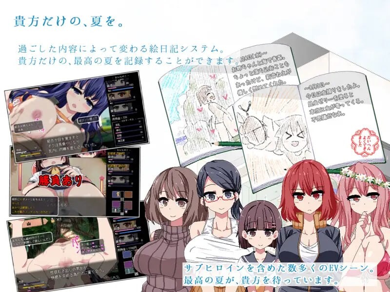 [SLG汉化像素动态PC CV]夏日狂想曲 あまえんぼ v2.07 棒子魔改版NTR版 [FM/BD 1.8G]-第4张-游戏-次元小屋-ACG交流分享论坛