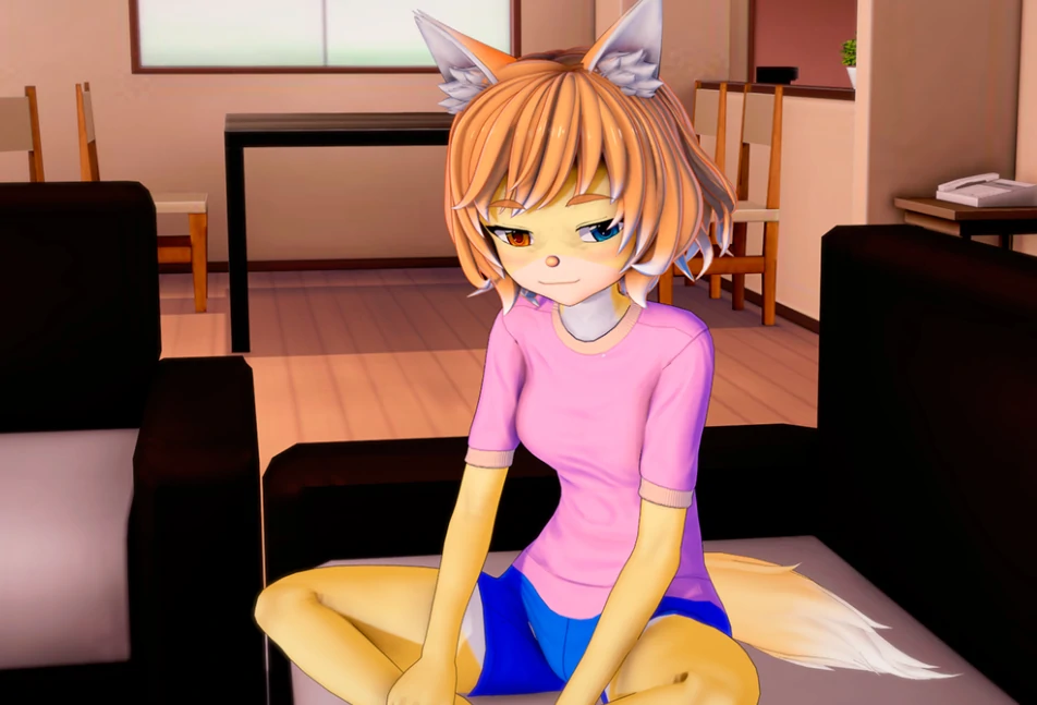 【SLG/AI汉化/3D/动态/更新】一见钟情/Love at First Tail[Ver0.5]【PC+安卓/6.3G】