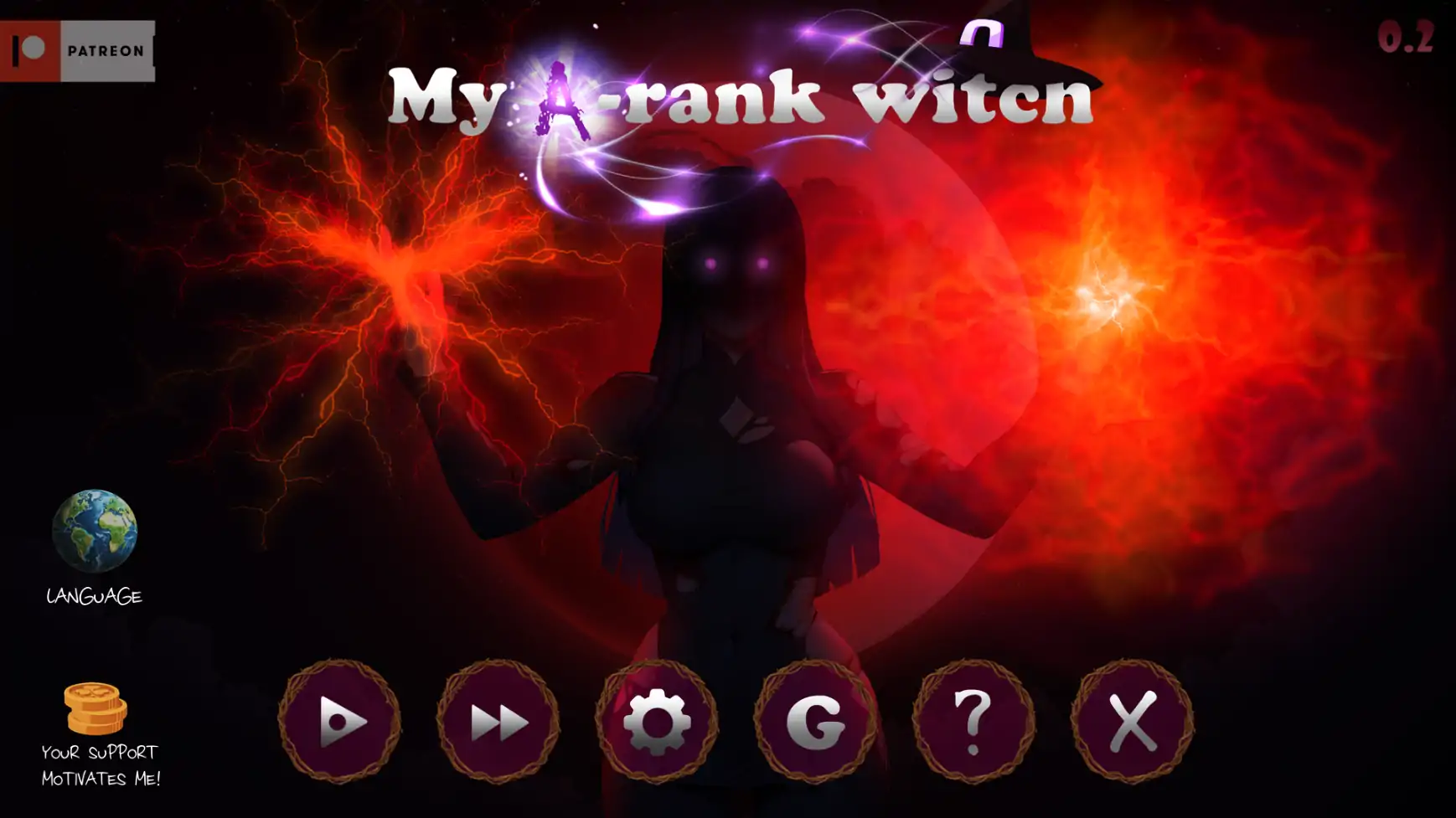 【SLG/AI汉化/2D/动态/更新】我的A级魔女/My A-rank witch[Ver0.2]【PC+安卓/1G】