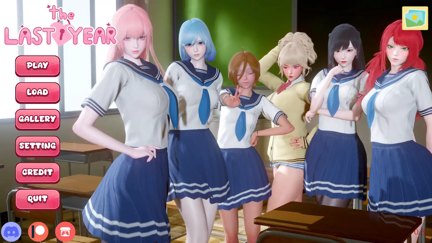 【SLG/AI汉化/3D/动态/更新】最后一年/The Last Year[Ver0.3]【PC+安卓/1.36G】