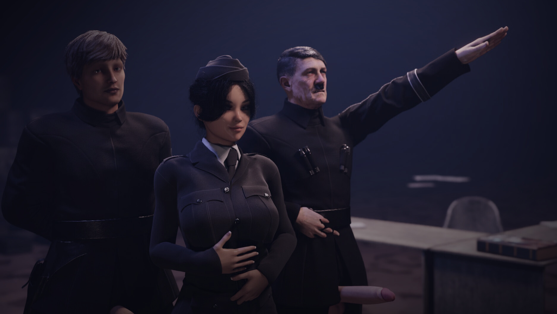 【抽象RPG/3D无码/steam正版】二战之和希特勒一起卓艾 Sex With Hitler:WW2