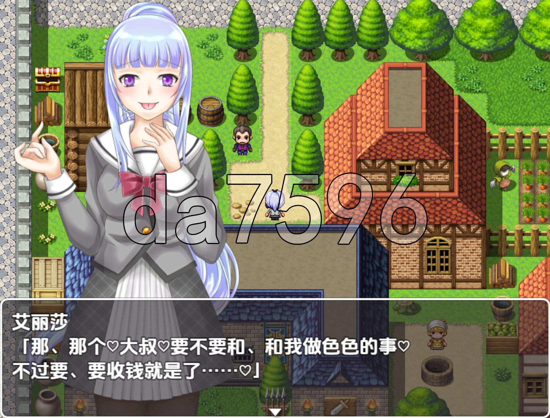 [日式RPG/新汉化] 一个孤独的高中女生过着自给自足的生活 v1.0 PC+安卓 内嵌AI汉化版 [1.10G/多空转百度微云]-第7张-游戏-次元小屋-ACG交流分享论坛